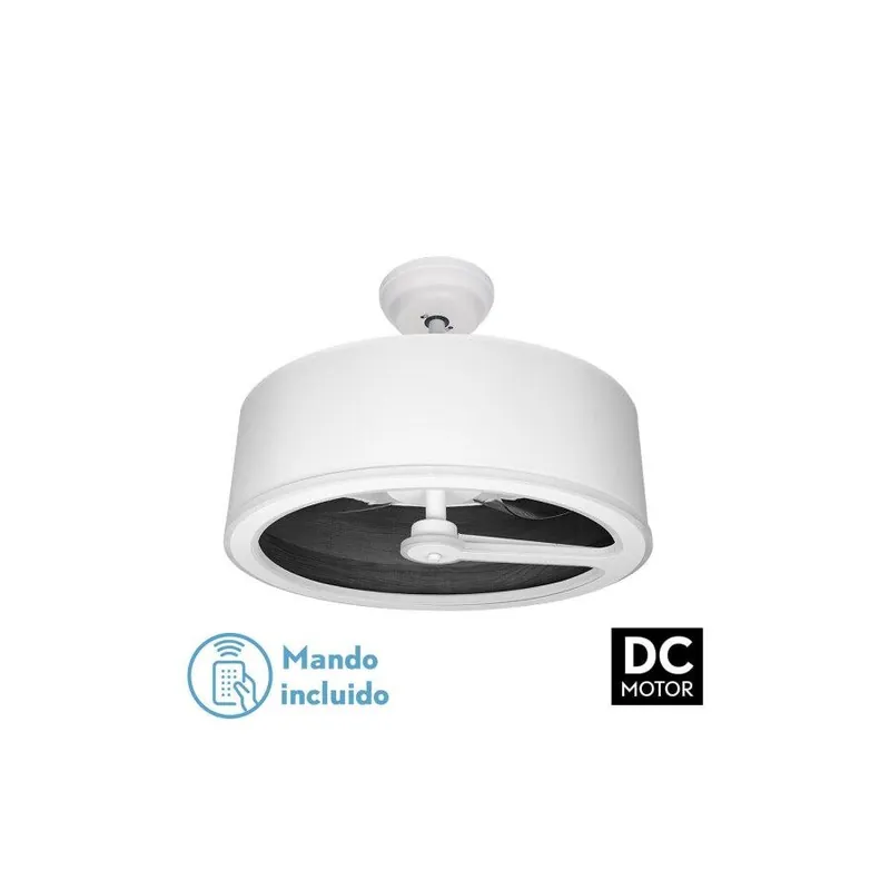 ventilador de techo metal color blanco serie tatiana 62cm - Electrodomésticos