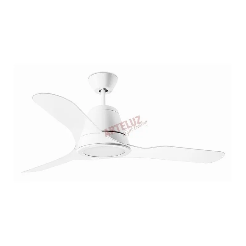 ventilador de techo metal color blanco serie tiga 132cm - Electrodomésticos