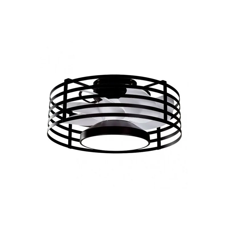 ventilador de techo metal color negro serie xaloc 58cm - Electrodomésticos