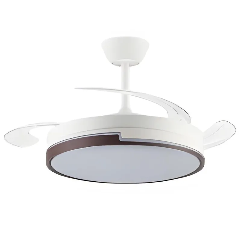 ventilador de techo policarbonato color gris serie plumax 107cm - Electrodomésticos