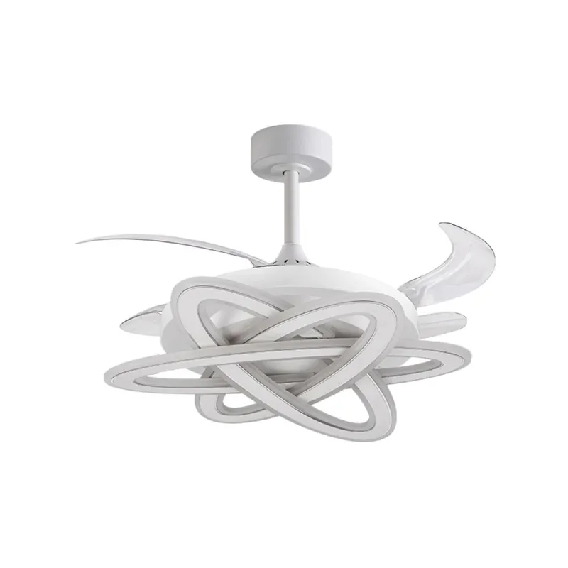 Ventilador de techo Saturno Bel Air 200W 4 aspas retráctiles con luz LED blanco Ø108 cm - Electrodomésticos