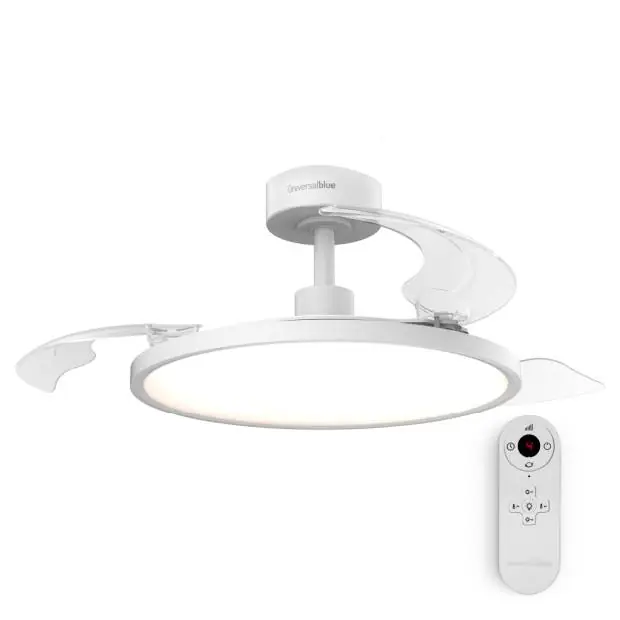 Ventilador de Techo Silencioso con Aspas Ocultas | UNIVERSALBLUE - Electrodomésticos