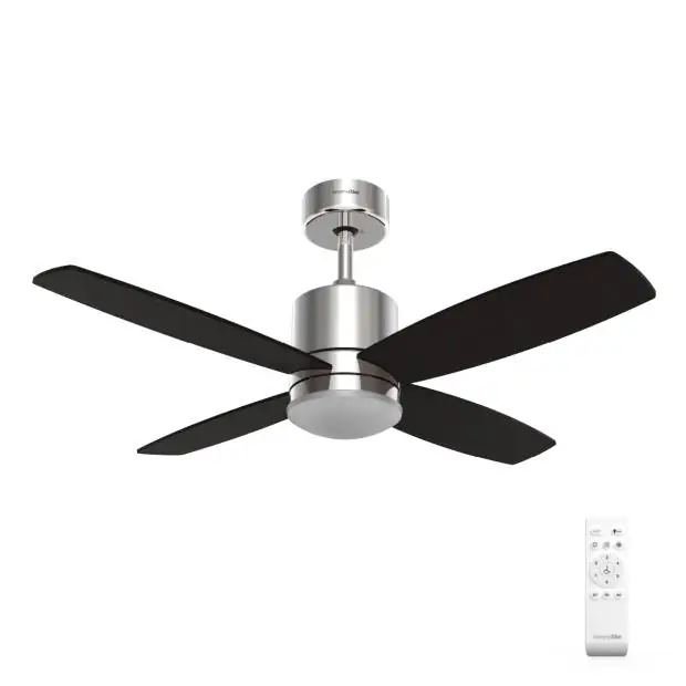 Ventilador de Techo Silencioso con Luz Led Inox 122cm | UNIVERSAL - Electrodomésticos