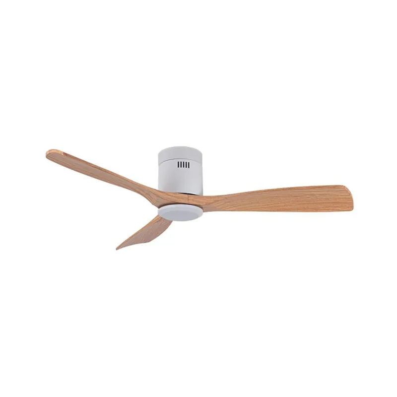 Ventilador de techo Siroco Off Bel Air 3 aspas negro/haya Ø130 cm - Electrodomésticos
