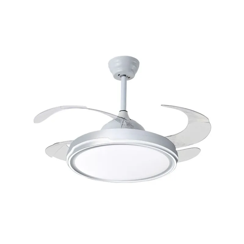 Ventilador de techo Toronto Bel Air 72W 4 aspas retráctiles mando a distancia blanco Ø108 cm - Electrodomésticos