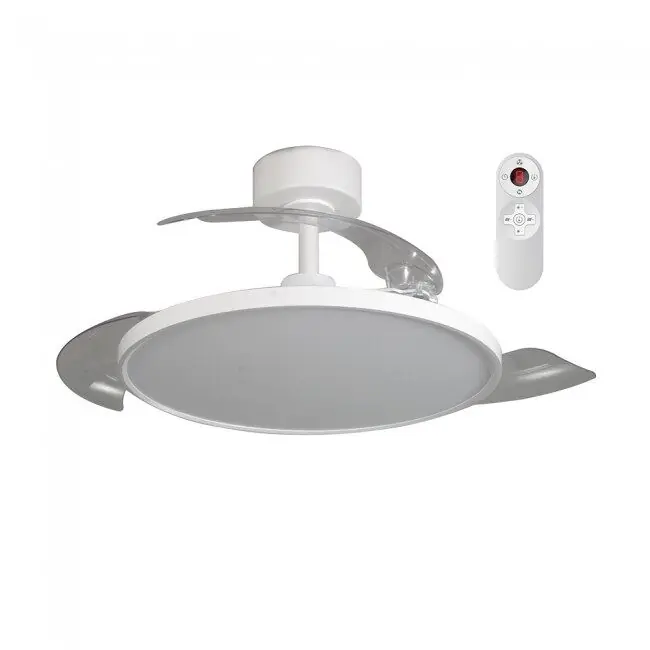 Ventilador LED aspas retráctiles Carpi CCT Dim 36W marca Wonderlamp - Electrodomésticos