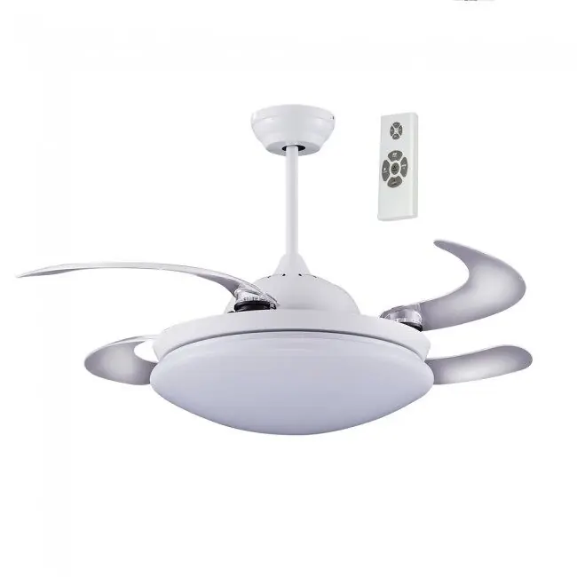 Ventilador LED con aspas plegables Twin Blanco 36W marca Wonderlamp - Electrodomésticos