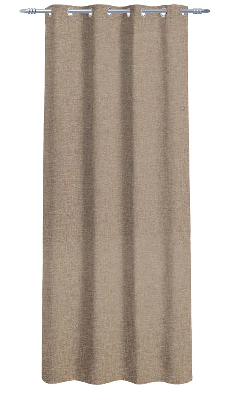 Visillo MIAMI poliéster 140x260cm color topo - Textil