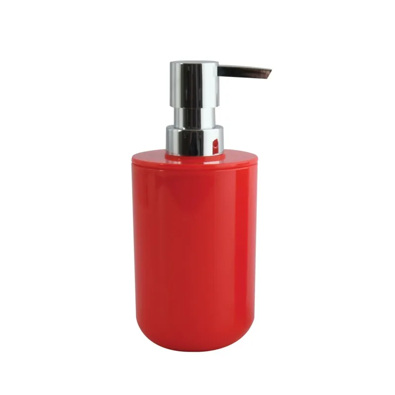 Well Home Distribuidor de jabon "Inagua" de acrilico en color rojo - Baño