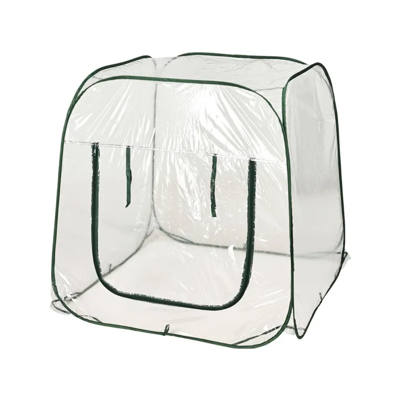 Well Home Invernadero Pop-Up de Acero Resistente 100x100x100cm