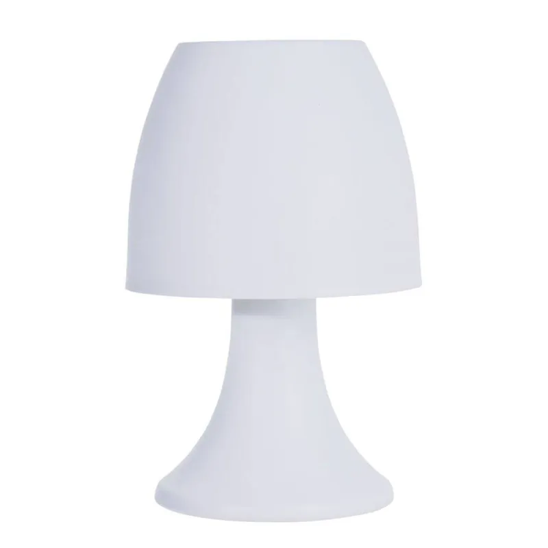 WELL HOME - Lampara de mesa color blanco Ø12x19,2cm