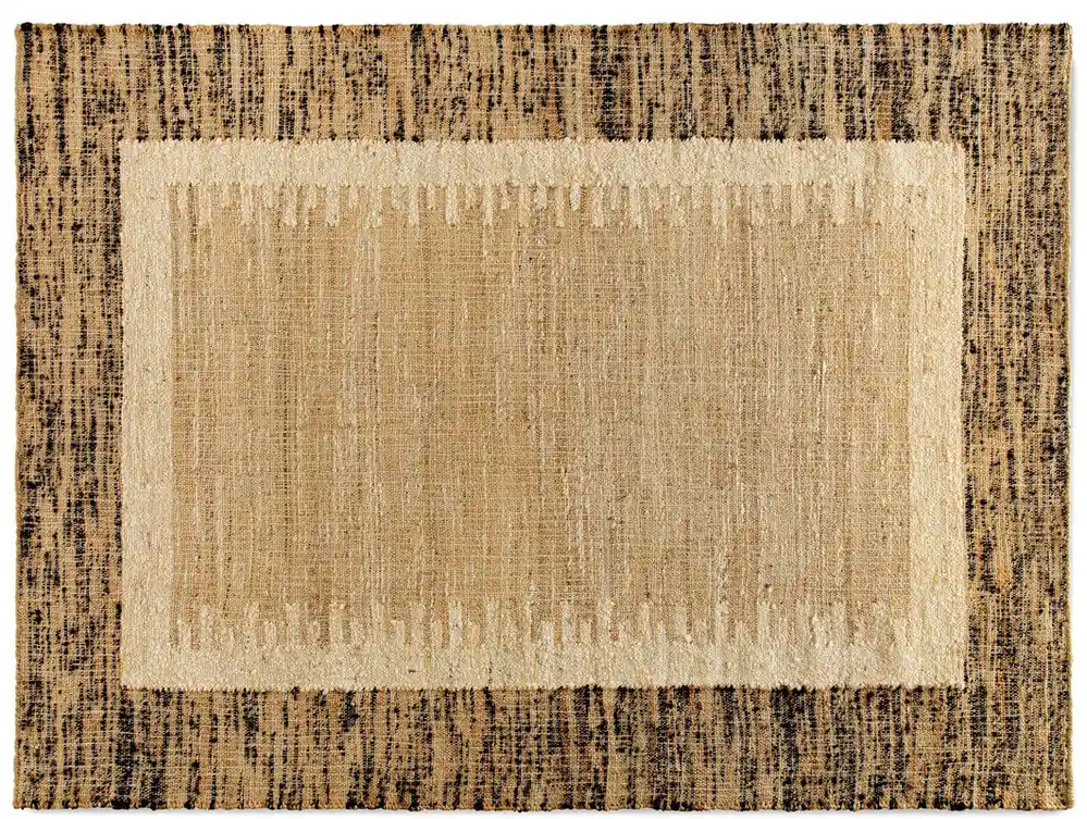 Yute/Lana/Alg. alfombra 150X210Cm - Textil