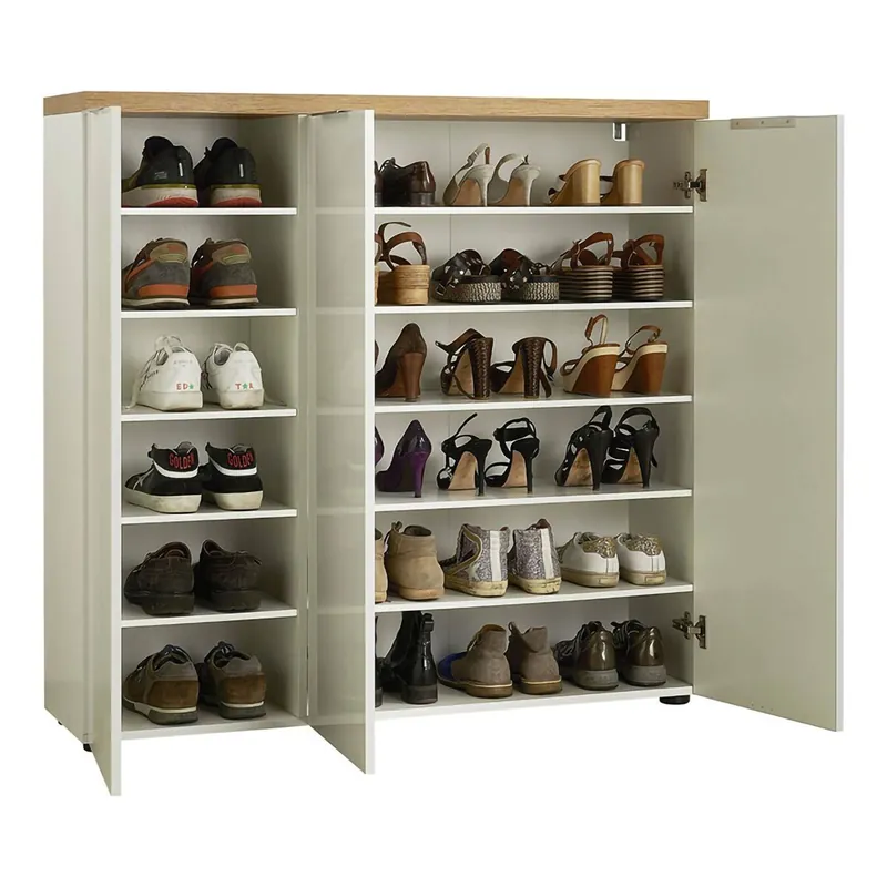 Zapatero para 30 Pares de Madera Nobilitada - Muebles