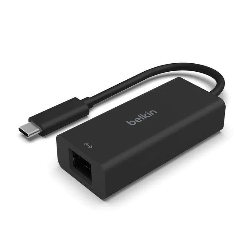 Adaptador USB a Ethernet Belkin INC012BTBK Negro - Electrónica
