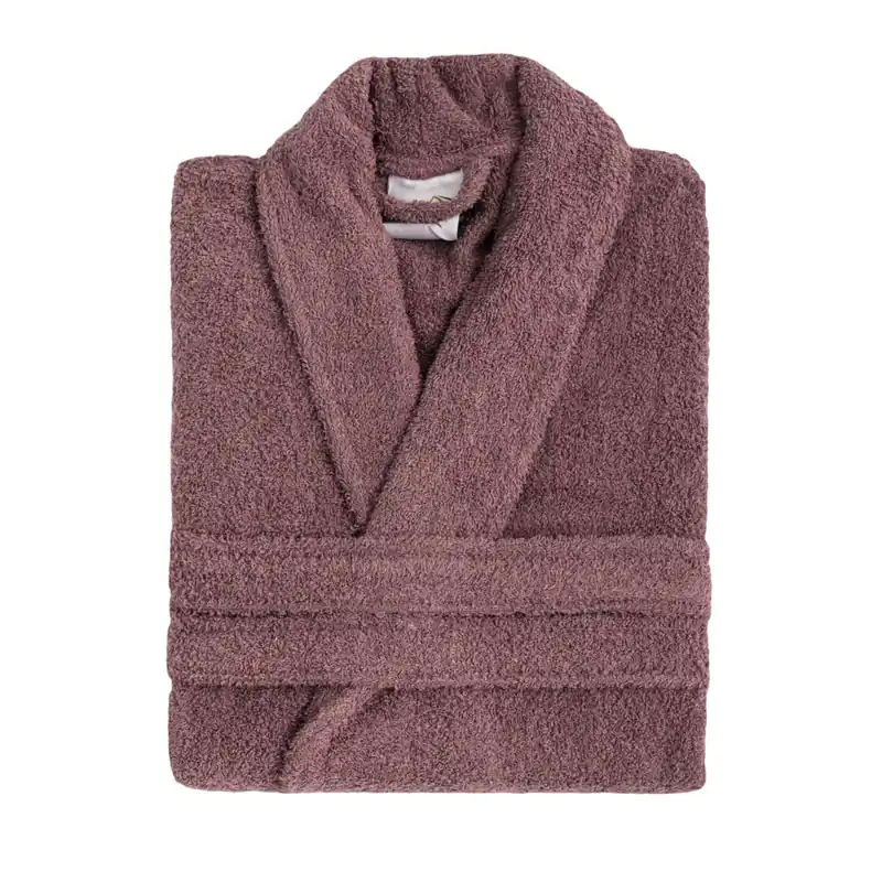 Albornoz Adulto Baño Rizo Vino Talla L Donegal Collections - Textil