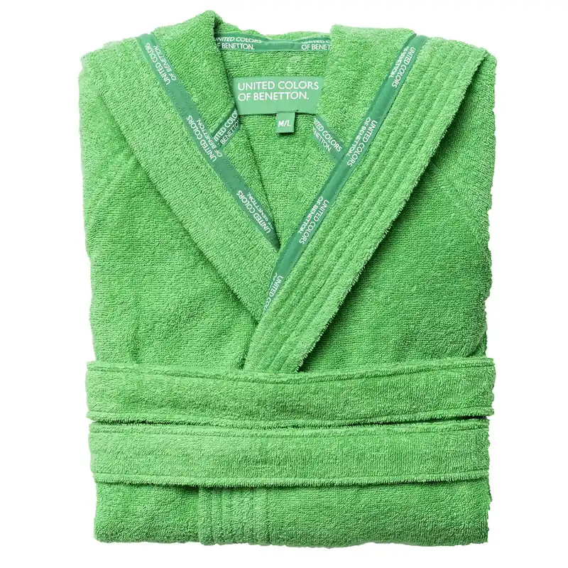 Albornoz Benetton 360 Gsm 100% Algodón, Talla: M/L - Textil