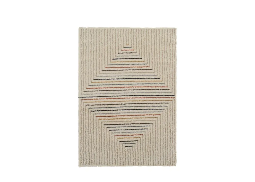 Alfombra 120x170 cm, crema - Textil