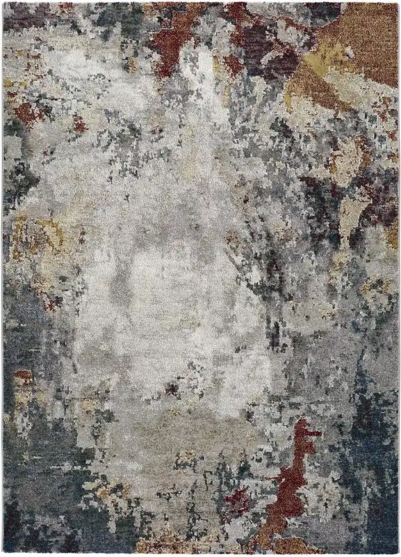 Alfombra abstracta multicolor GRAFFITI, 140x200 cm - ATTICGO