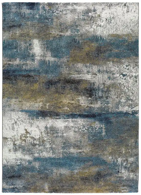 Alfombra abstracta multicolor KALIA, 160x230 cm - ATTICGO