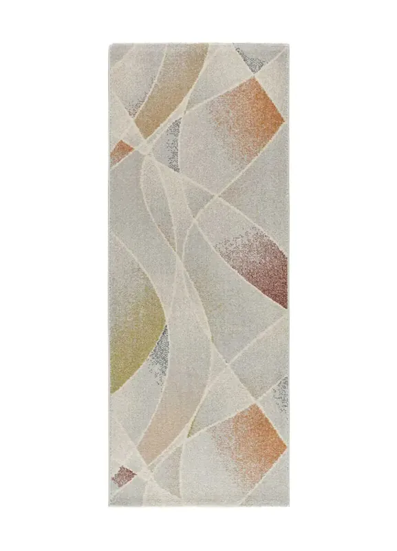 Alfombra abstracto multicolor TAMARIS, 80x200 cm - ATTICGO