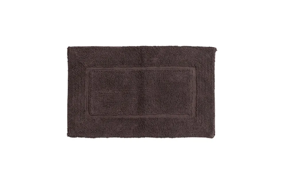 Alfombra de baño WILLIAM 60x90x1 Marrón - Textil