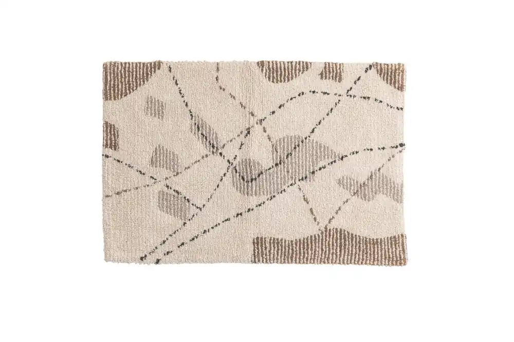 Alfombra de baño PAUL 60x90x2 Beige - Textil