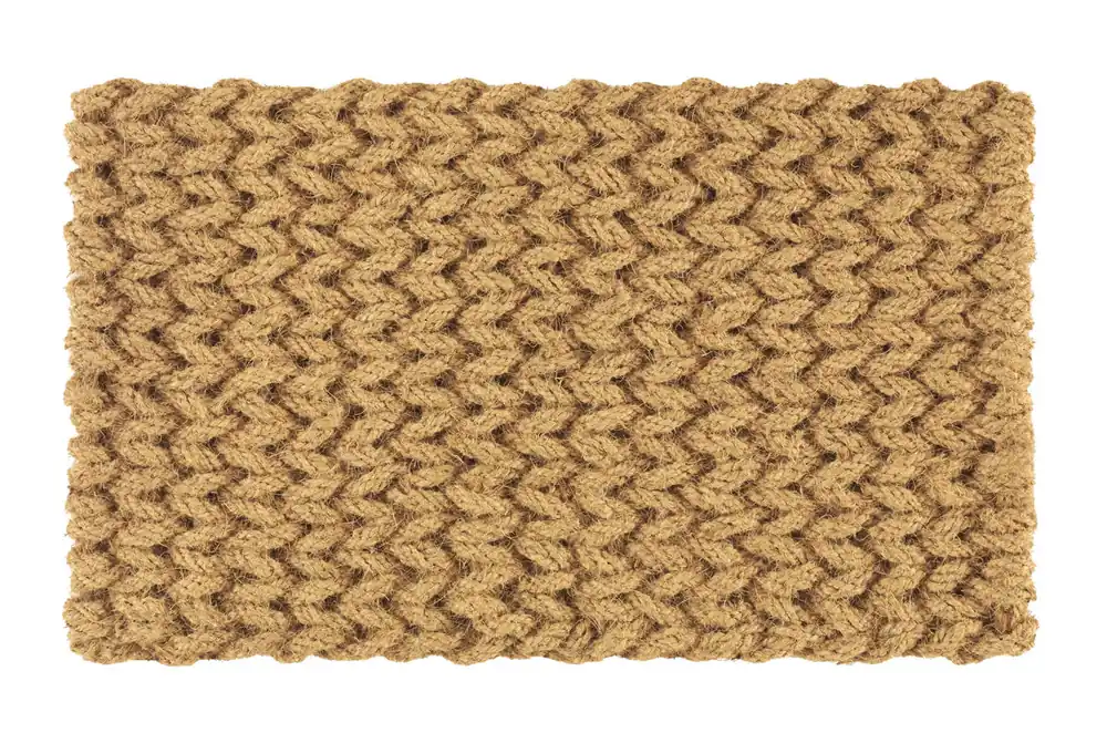 Alfombra de fibra de coco 45X75 Cm - Textil