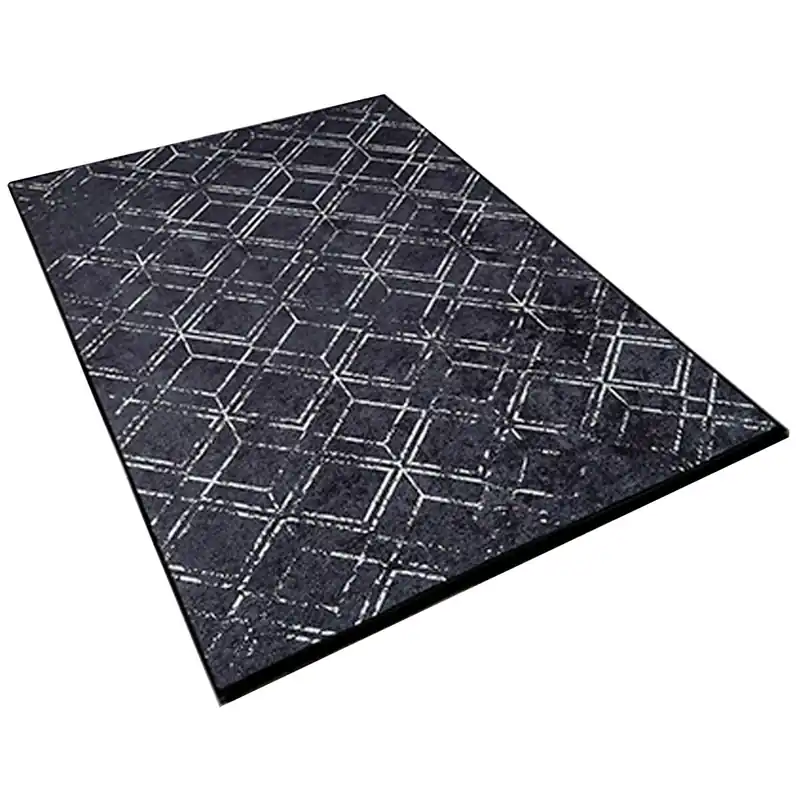 Alfombra De Poliester Estampada 80 X 120Cm - Textil