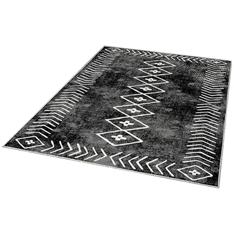 Alfombra De Poliester Estampada 80 X 120Cm - Textil