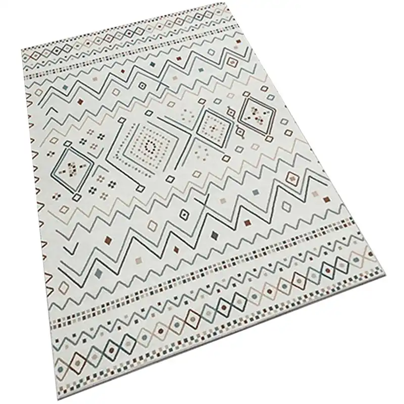 Alfombra De Poliester Estampada 80 X 150Cm - Textil