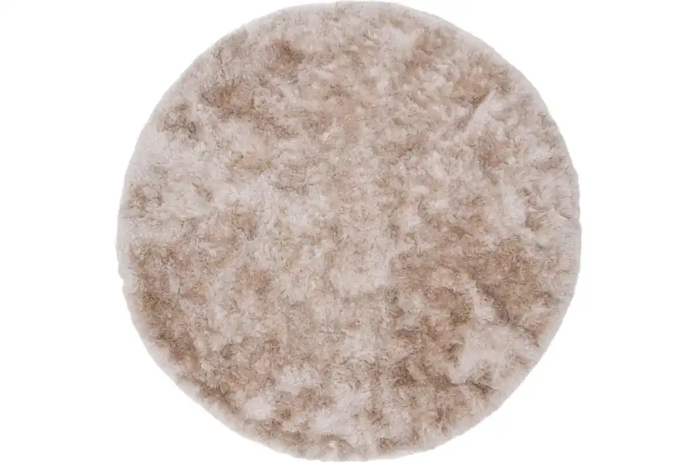 Alfombra de salón SHIVA 200x200x4 Beige - Textil