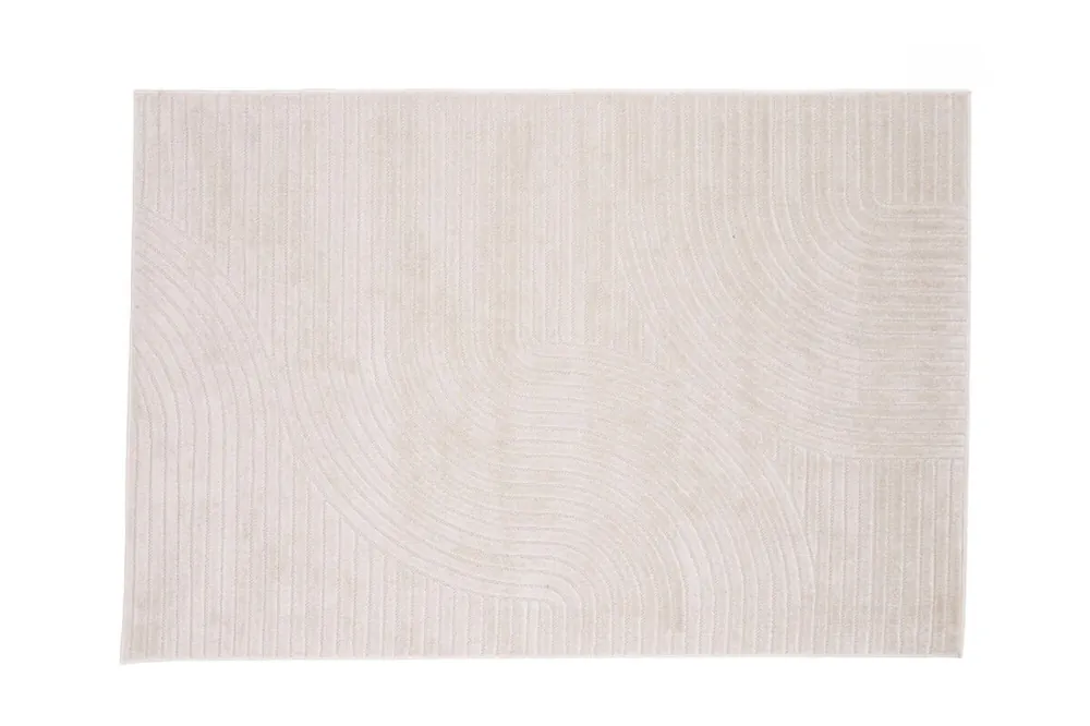 Alfombra de salón VINCE 200x290x2 Beige - Textil