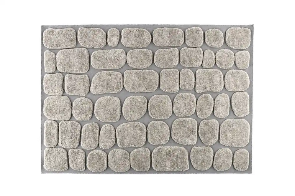 Alfombra de salón OCTAVIUS 200x290x2 Gris - Textil