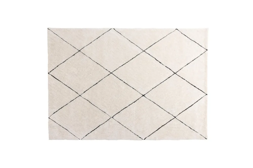 Alfombra de salón PATRIK 160x230x4 Beige - Textil