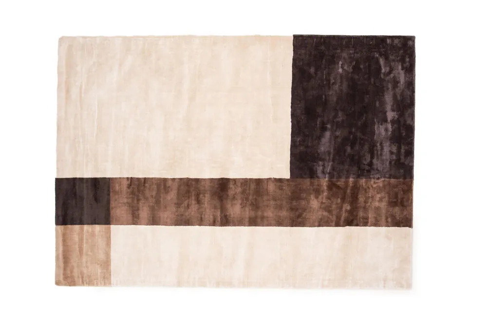 Alfombra de salón ARVID 252x350x2 Beige - Textil