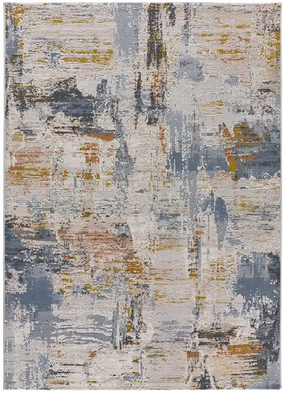 Alfombra abstracta multicolor SPRINGS, 115x170 cm - ATTICGO