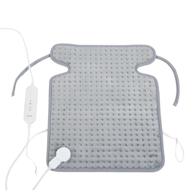 Almohadilla eléctrica Calvera lavable 80W Vlies 50x40cm - Gris [en.casa]