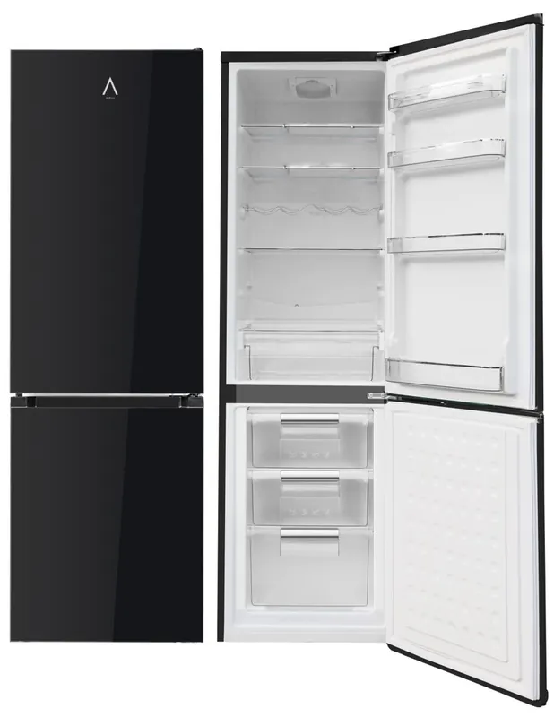 ALPHA Frigorífico Combi Pegasus Elite Pro-55, 182X55cm, Cristal Negro, Cíclico, *Alta Gama*