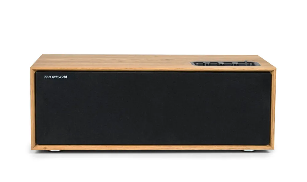 Altavoz Bluetooth madera con conexión SubwooferThomson WS702 - Electrónica