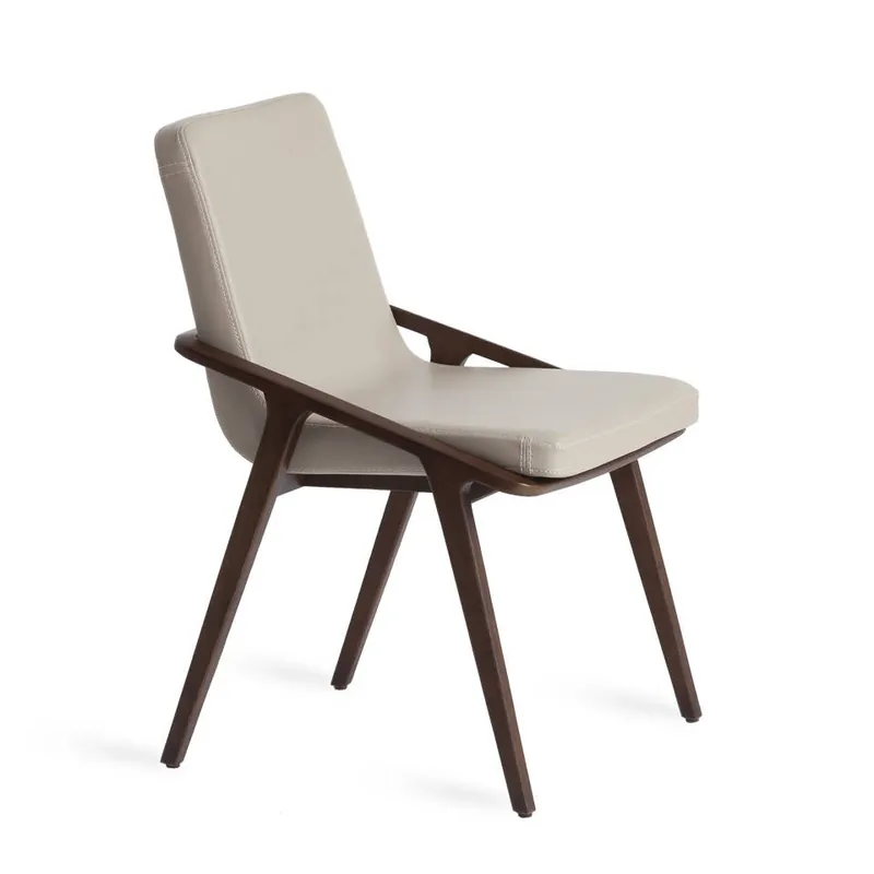 ANGEL CERDA Silla polipiel visón - Muebles
