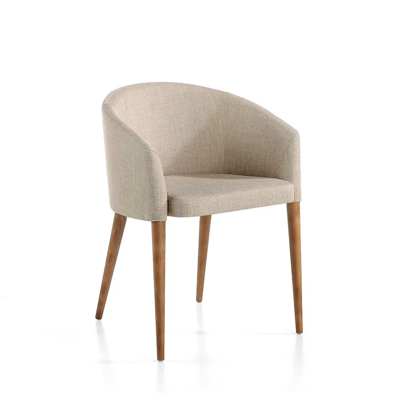 ANGEL CERDA Silla tela beige - Muebles
