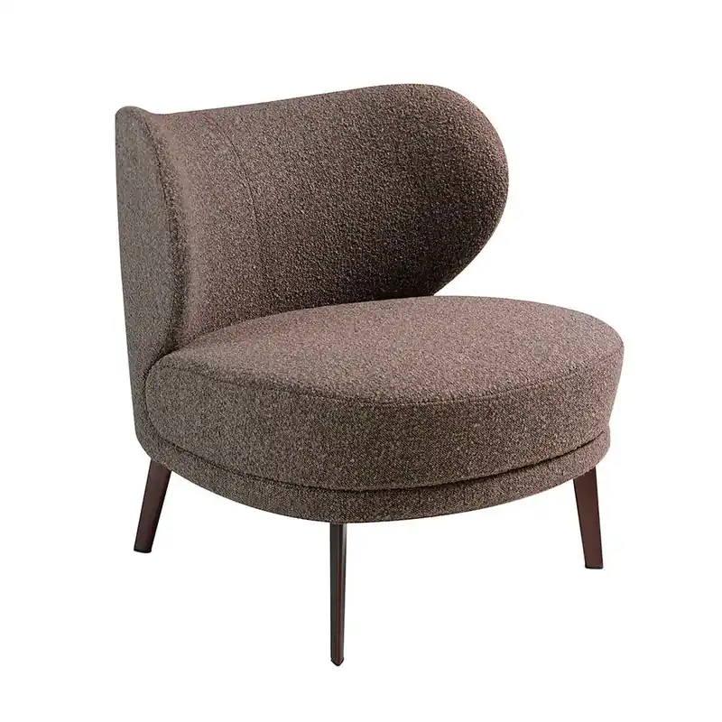 ANGEL CERDA Sillón tela marrón - Sofás sillones puffs