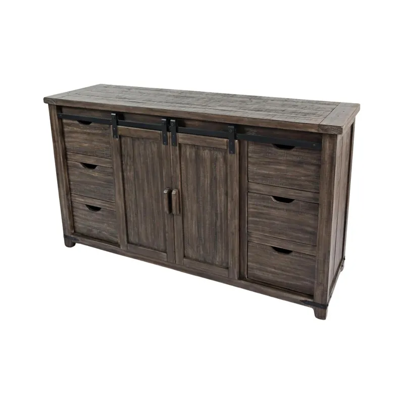 Aparador AVOLA 153x46x89 Marrón - Muebles