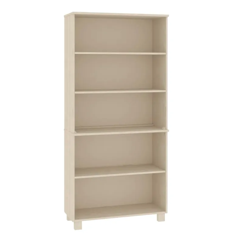 Aparador - Mueble de almacenamiento madera de pino maciza gris claro es4100