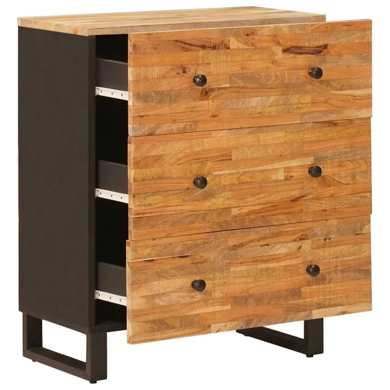 Aparador - Mueble de almacenamiento de Almacenamiento Marrón 60 x 33 x 75 cm es2421