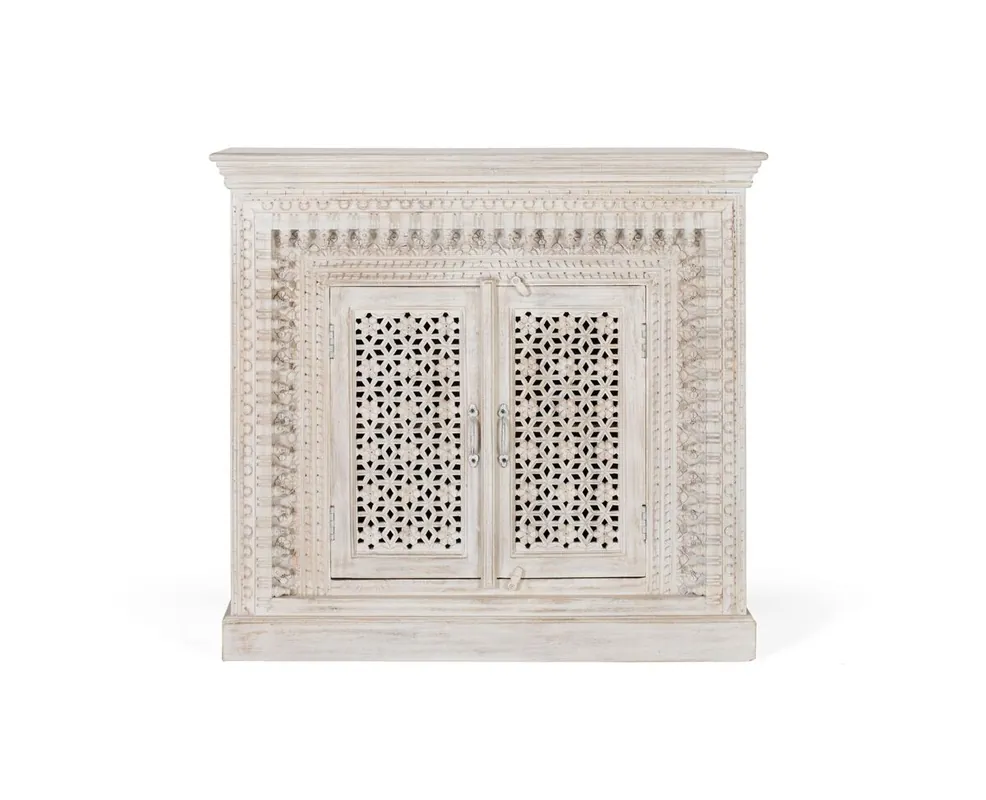 APARADOR - VAJILLERO Blanco de 100x40x110 cm - Giner y Colomer