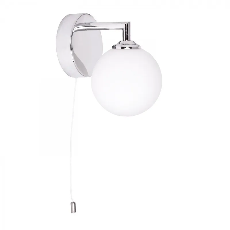 aplique baño led metal color cromo serie suria 10cm - Decoración