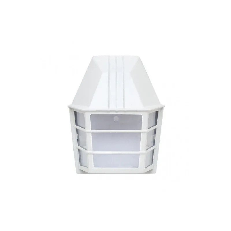 aplique de exterior aluminio color blanco serie acrux 20cm - Decoración