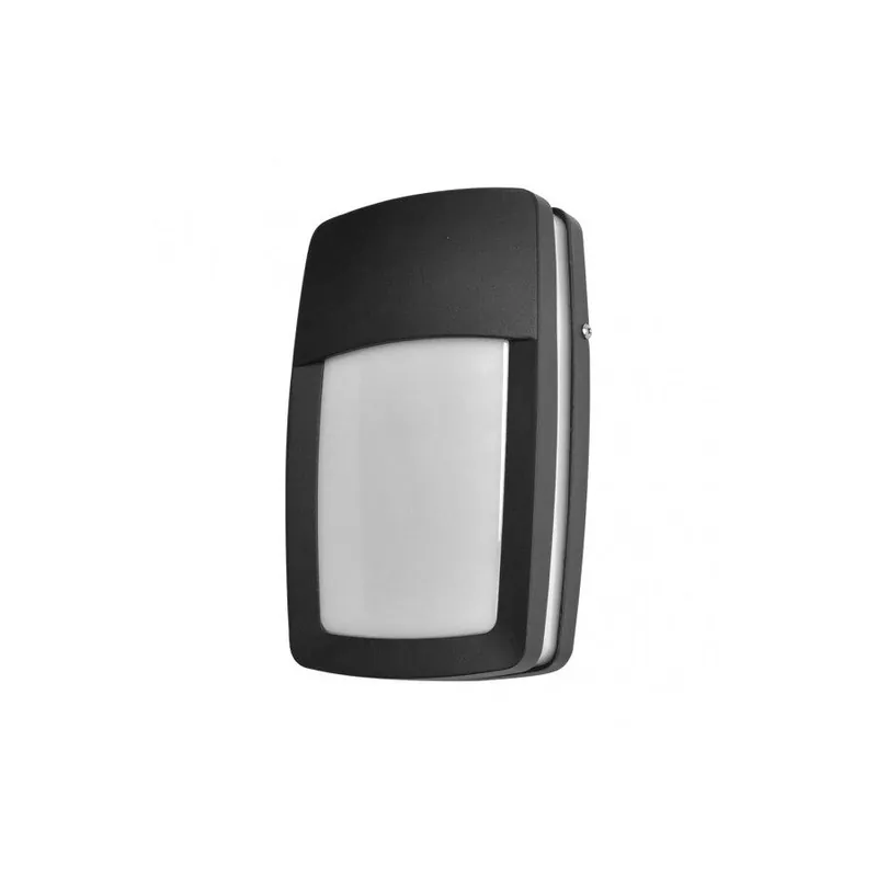 aplique de exterior aluminio color negro serie altair 30cm - Decoración