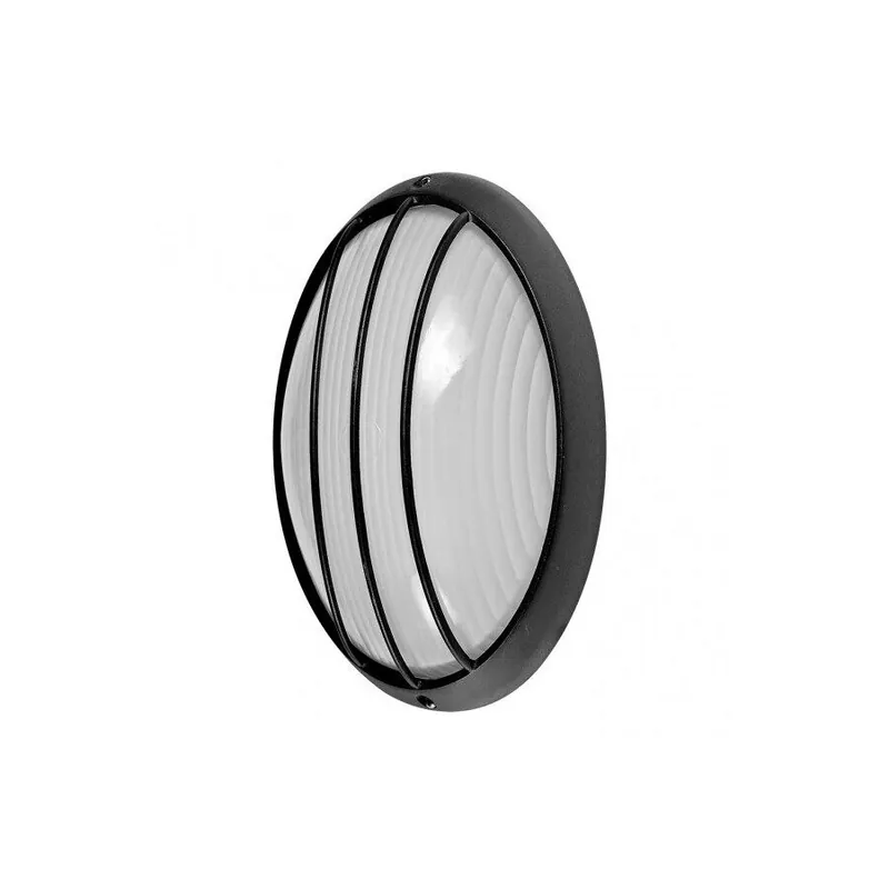 aplique de exterior aluminio color negro serie aquila 32cm - Decoración